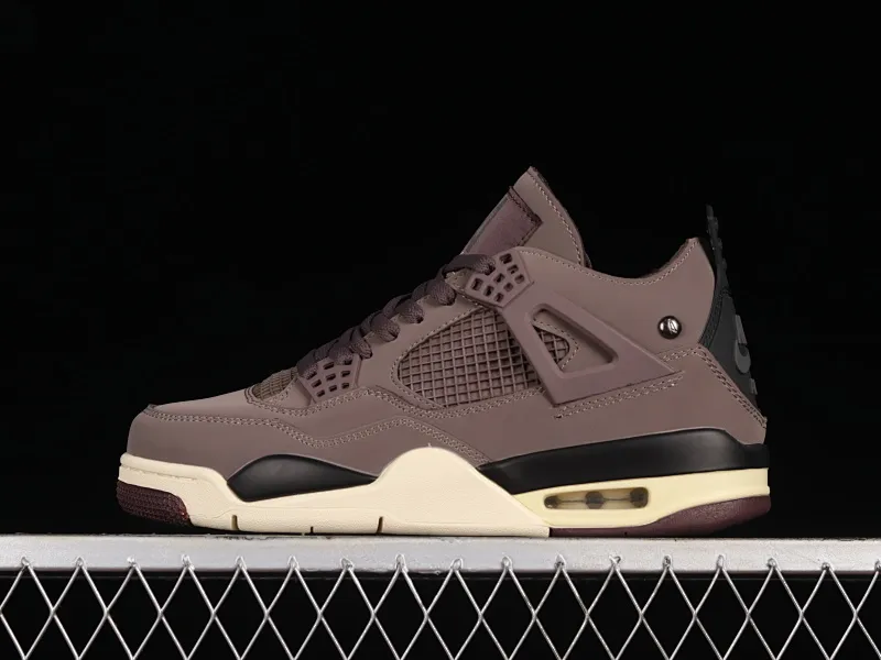 All categories Air Jordan Jordan series basketball shoes Air Jordan 4 A Ma Maniére x Air Jordan 4 "Violet Ore" AJ4 Joe 4 joint model Burgundy red DV6773-220